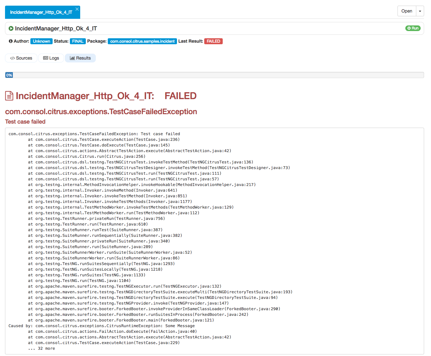 Citrus Framework